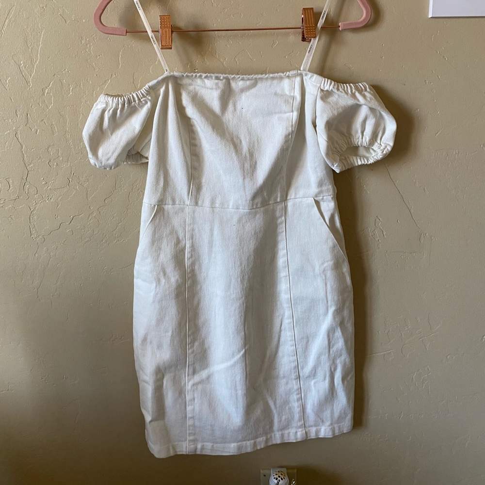 white dress